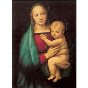 Raphael Sanzio - The Madonna del Granduca, 1505 Festmény reprodukció, Raffaello, (50 x 70 cm)