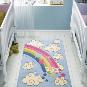 Rainbow szőnyeg gyermekeknek, 100 x 150 cm
