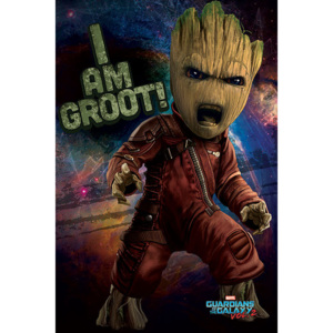A galaxis őrzői 2. - Angry Groot Plakát, (61 x 91,5 cm)