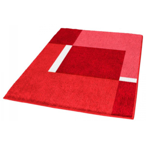 Fürdőszobai szőnyeg 90x60 cm piros