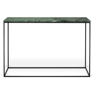 Gleam konzol asztal zöld márványlappal - TemaHome