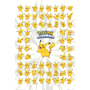 Pokemon - pikachu Plakát, (61 x 91,5 cm)