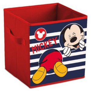 Disney Mickey játéktároló doboz csíkos