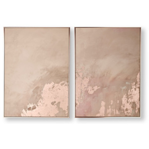 Rose Gold Serenity 2 részes kép szett, 60 x 80 cm - Graham & Brown