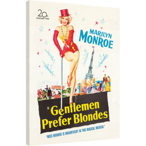 Vászonkép Marilyn Monroe - Gentlemen Prefer Blondes, (60 x 80 cm)