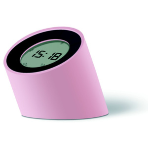 Rózsaszín ébresztőóra LED kijelzővel - Gingko