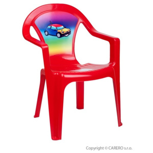 STAR PLUS | Áruk | Gyerek kerti bútor- műanyag szék piros autó | Piros |