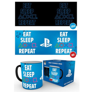 Playstation - Eat Sleep Repeat bögre