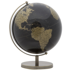 Dark Globe dekoratív földgömb, ⌀ 25 cm - Mauro Ferretti