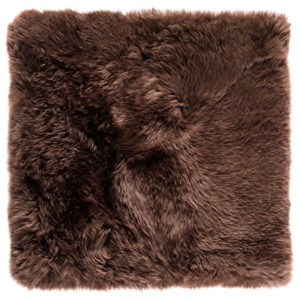Zealand barna báránybőr szőnyeg, 70 x 70 cm - Royal Dream