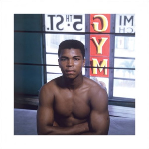 Muhammad Ali - Window Festmény reprodukció, (40 x 40 cm)