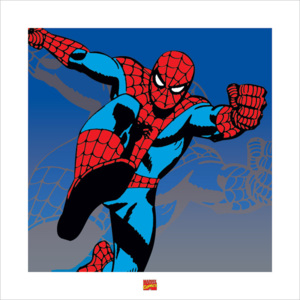 Spider-Man - Marvel Comics Festmény reprodukció, (40 x 40 cm)