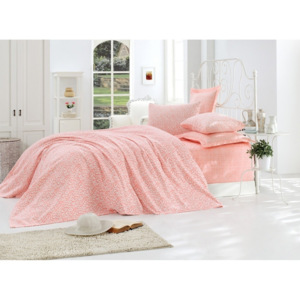 Lolita rózsaszín tiszta pamut ágytakaró, 160 x 235 cm - Unknown