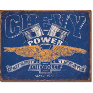 Fémplakát - Chevy Power