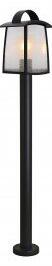 LED lámpatest , állólámpa , 103 cm , E27 foglalat , matt fekete , kültéri , IP44 , LUTEC , KELSEY