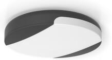 LED lámpatest , mennyezeti , 23.5W , 3000k/4000K , sötétszürke , kültéri , IP54 , LUTEC , SWEEP