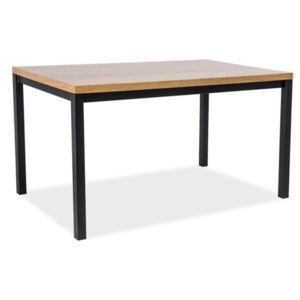 Asztal MH1403 Fekete + tölgy