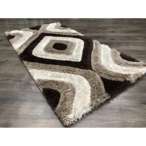 California shaggy szőnyeg / 80 x 150 brown 311 /