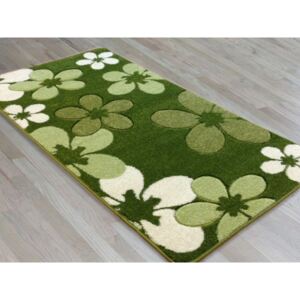 Margit nyírt szőnyeg / 80 x 150 green 307 /