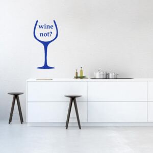 Falmatrica GLIX - Wine not? Kék 40 x 75 cm