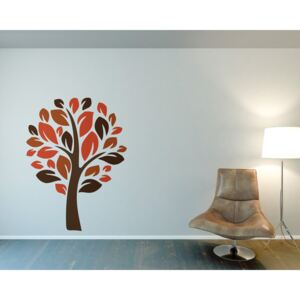 Falmatrica GLIX - Tree III. 50 x 70 cm Narancssárga