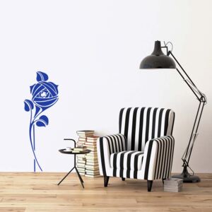 Falmatrica GLIX - Floral decoration IX. Kék 30 x 80 cm