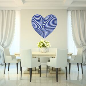 Falmatrica GLIX - Hypno heart Kék 75 x 70 cm