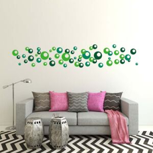 Falmatrica GLIX - Bubbles Világoszöld 3 x 30 x 45 cm
