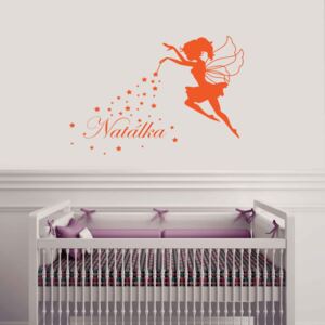 Falmatrica GLIX - Magic Fairy Narancssárga 90 x 70 cm