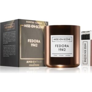 Ambientair Mise-en-Scéne Fedora illatos gyertya 300 g