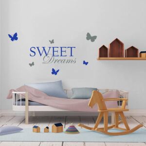 Falmatrica GLIX - Sweet dreams Szürke és kék 120 x 60 cm
