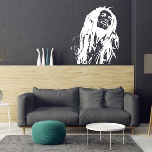 Falmatrica GLIX - Bob Marley Fehér 55 x 65 cm
