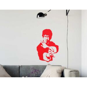 Falmatrica GLIX - Bruce Lee Világos piros 60 x 90 cm