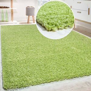 Szonja Shaggy szőnyeg puha hosszú szálú szőnyeg zöld 120x170 cm