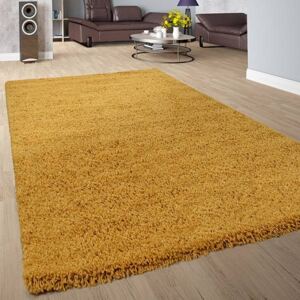 Szonja Shaggy szőnyeg puha hosszú szálú szőnyeg mustár 120x170 cm