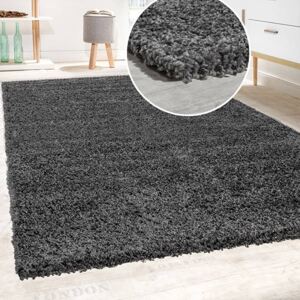 Szonja Shaggy szőnyeg puha hosszú szálú szőnyeg antracit 120x170 cm