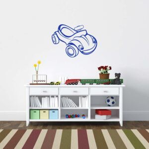 Falmatrica GLIX - Little car Kék 50 x 35 cm