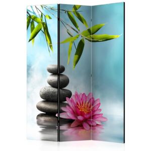 Bimago Paraván - Water Lily and Zen Stones 135x172cm