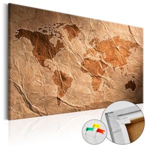 Paper Map - parafa tábla 120x80 cm