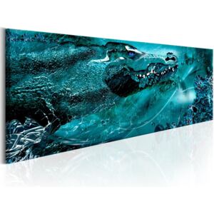 Vászonkép Bimago - Sapphire Predator 150x50 cm