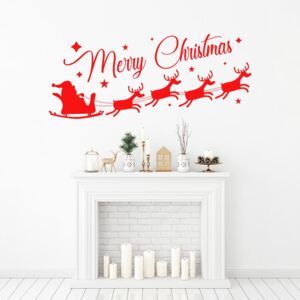 Falmatrica GLIX - Merry Christmas Santa II. Piros 50 x 20 cm