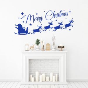Falmatrica GLIX - Merry Christmas Santa II. Kék 50 x 20 cm