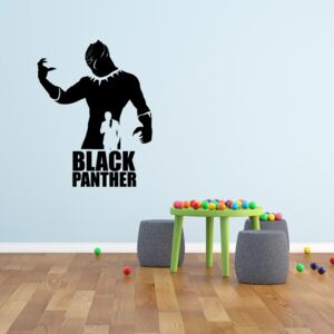 Falmatrica GLIX - Avengers Black Panther Fekete 30x20 cm