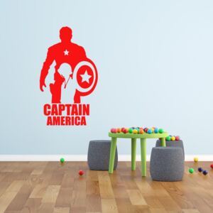 Falmatrica GLIX - Avengers Captain America Piros 30x15 cm