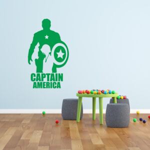 Falmatrica GLIX - Avengers Captain America Zöld 90x50 cm