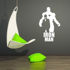 Falmatrica GLIX - Avengers Iron Man Fehér 60x35 cm