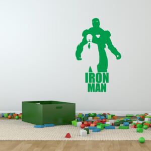 Falmatrica GLIX - Avengers Iron Man Zöld 35x20 cm