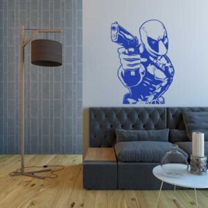 Falmatrica GLIX - Deadpool Kék 20x15 cm