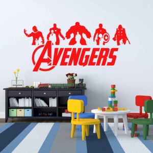 Falmatrica GLIX - Avengers Piros 80x40 cm