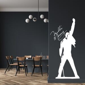 Falmatrica GLIX - Freddie Mercury Fehér 60x30 cm